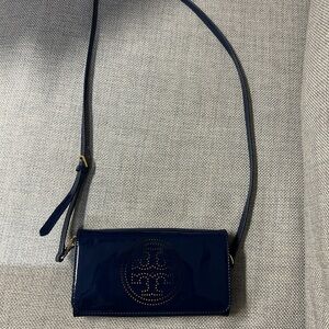 Tory Burch navy crossbody bag